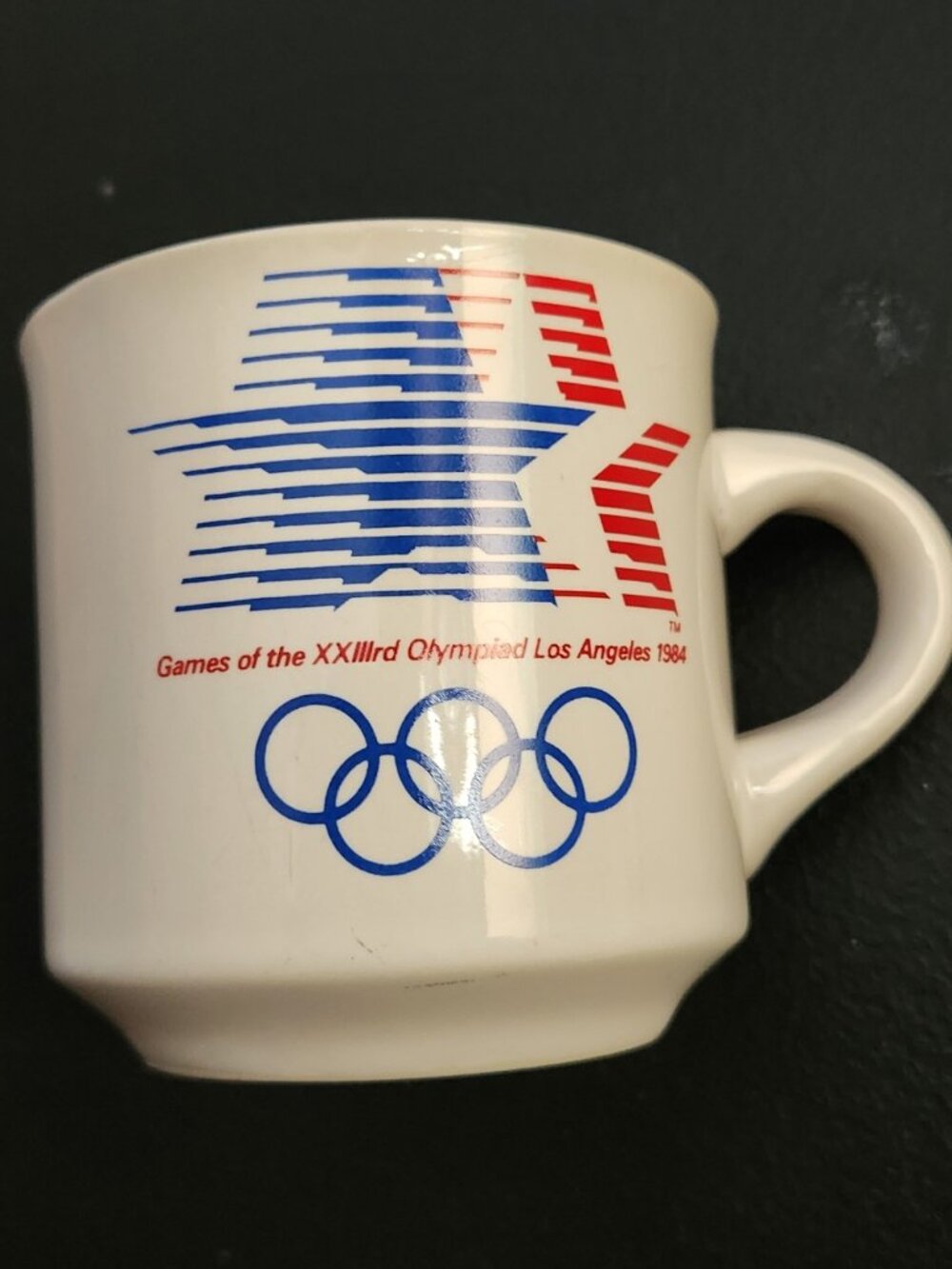 🏅 Vintage 1984 Los Angeles Olympics Motorola Mug 🏅